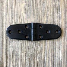 Prime Plastik Oval Menteşe 11CM (2 Adet) Siyah