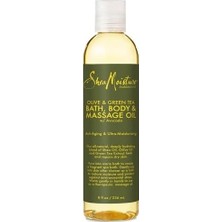 Prime Shea Moısture Masaj Yağı - Yağı ile Zeytin ve Yeşil Çay, Kuru Ciltler Için Derin Nemlendirici Banyo ve Vücut Masaj Yağları, 8 Fl Oz