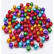Prime 12 mm Karışık Renk Kulplu Zil,çan,çıngırak,metal Amigurumi Zili,takı Aksesuar Yapımı (100)