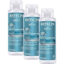 Prime Hydra Micellar Makyaj Temizleme Suyu – Hyalüronik Asitli, Ipek Proteinli, Hassas Ciltler Için, Yağsız ve Durulama Gerektirmez, 500 ml (3 Paketi)