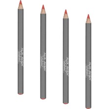 Prime Uzun Süre Kalıcı Dağılma Yapmayan Nemlendirici Dudak Kalemi - Lipliner Pencil 14 Pomegranate Flower (4 Paketi)