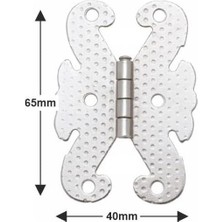 Prime Kelebek Menteşe Metal 40 * 65MM Bakır (2 Adet)
