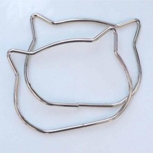 Prime Çanta Sapi Metal Kedi Gümüş
