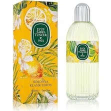 Prime Limon Kolonyası Silindir Cam Şişe (400 Ml)