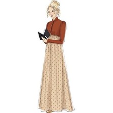 Prime Mccall's Patterns 's Kesim Kalıbı Kostüm, Çok Renkli, Ölçüler 14 – 22-P