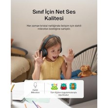 Prime Soundform Mini Çocuk Kablosuz Kulaklık (Siyah) – Dahili Mikrofon, 30 Saat Çalma, Eğlenceli Çıkartmalar,, iPad ve Galaxy Uyumlu