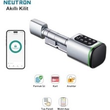 Prime Akıllı Kilit, Parmak Izi, Anahtar, Tuş Paneli, Kart, Mobil App