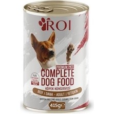 Prime Roi Dana Etli Yüksek Proteinli Yetişkin Köpek Konservesi 415 gr x 12 Adet