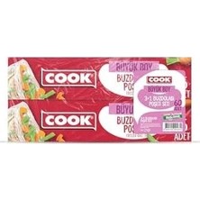 Prime Buzdolabı Poşeti 3+1 Ekonomik Paket Büyük Boy 30 x 45 Cm, 60 Yaprak, 4 Paket