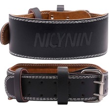 Lifting Belt, Leather Weightlifting Belt, Gym Belt For Men Weight Lifting, Back Support Weight Belt, Powerlifting Lever Belt, 6 Inch Workout Belt