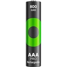 Prime Recyko Pro Aaa Ince Ni-Mh Şarjlı Pil, 1.2 Volt, 4'lü Kart