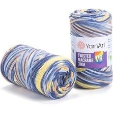 Prime El Örgü Ipi Twısted Macrame 3 mm Vr, 915, 4X250 gr