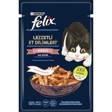 Prime Felix Tasty Shreds Somonlu (26 x 80 Gr)