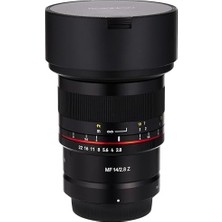 Prime Z Aynasız Kameralar Için 14 mm F2.8 Ultra Geniş Açı Hava Mühürlü Lens