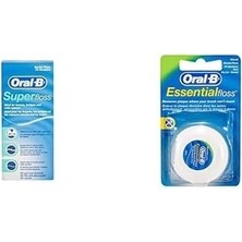 Prime Oral-B Diş Ipi Super Floss 50 Adet & Oral-B Diş Ipi, 50 M