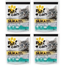 Prime 4 Adet Silika Kedi Kumu 3.8 Lt