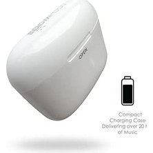 Prime Boompods Bassline Go Kablosuz Bluetooth Kulaklık, Kablosuz Kulaklık ve Şarj Kutusu, 23 Saate Kadar Çalma Süresi, Enc Gürültü Önleyici Mikrofonlu Tws Kulak Içi Kulaklık, Ipx4 Koruma Ear Buds