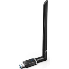 Prime USB Wifi Pro Sinyal Yakınlaştırıcı Güçlendirici Adaptör Kart 1300 Mbps EP-AC1686