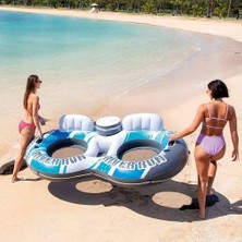 Karok Ticaret 56827 River Run Çift Taraflı Mavi Fileli Koltuk 243 Cm, Su Sporları, Plaj Malzemesi, Şişme Ürün, Yüzme Aksesuarı, Kamp, Dalış, Güvenlik