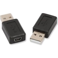Prime 6345 USB Erkek To 5 Pin Mini USB Dişi Çevirici Dönüştürücü Kullanım Alanı: USB Çıkışlı Cihazlar › Mini USB Girişli Cihazlar