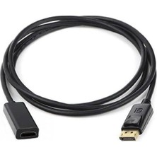 Prime Display Port To Hdmı Kablo -Display Erkek HDMI Dişi Kablo 1m