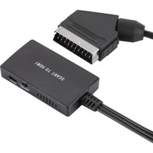 Prime Scart To HDMI 1080P Av Video Çevirici Dönüştürücü Adaptör