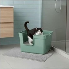 Prime Tanos Yarı Açık Kedi Tuvaleti 54X40X32 - Yeşil