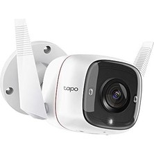 Prime TC65, 2k 3mp, Hareket Algılama, IP66 Su Geçirmez, 30M Gece Görüşü, Çift Yönlü Ses, Bulut/yerel Depolama, Sesli ve Işıklı Alarm, Dış Mekan Wi-Fi/ethernet Güvenlik Kamerası