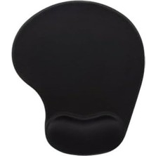 Prime Siyah Mouse Pad – Bilek Destekli, Dayanıklı Ergonomik Tasarım