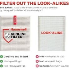 Prime Hepa Hava Temizleyici Filtre R, Hpa 100/200/300 ve 5000 Serisi Için 1'li Paket - Havadaki Alerjen Hava Filtresi Orman Yangını/duman, Polen, Hayvan Kepeği ve Tozu Hedefler