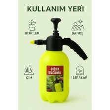 Karok Ticaret Bahçe Püskürtme Pompası 2 Litre Hacimli, Elde Taşınabilir Su Püskürtücü, Basınçlı Bitki Sulayıcı Şişe