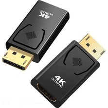 Prime 4K Destekli Displayport HDMI Çevirici Dönüştürücü Adaptör 4946