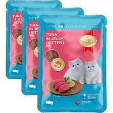 Prime Smartheart Pouch Yavru Kedi Jölede Ton Balığı 85 gr (3 Paketi)