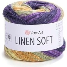 Prime El Örgü Ipi Lınen Soft, 7410, 4X100 gr