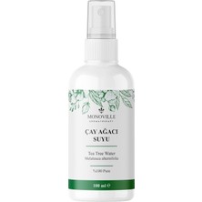 Prime Monoville Çay Ağacı Suyu 100 ml Cam ŞIŞE%100 Saf ve Doğal (Tea Tree Water)