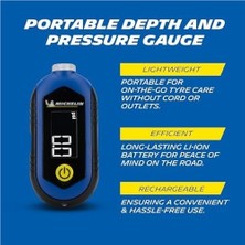 Prime MC27001 3,6V Li-Ion 150PSI Şarjlı Dijital Lastik Basınç ve Derinlik Ölçer
