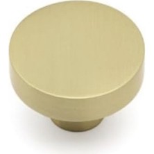 Prime Mat Altın Renkli 38 mm Tek Delikli Kulp