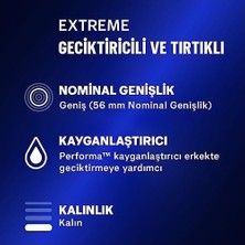 Prime Extreme 30'li Geciktiricili ve Tırtıklı Prezervatif