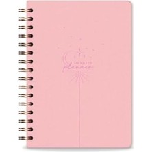 Prime A5 Spiralli Süresiz Planlayıcı Ajanda - Pembe