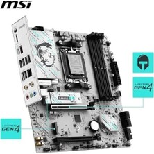 Prime Msı Pro B840M Gamıng Plus WIFI6E Ddr5 HDMI Pcıe 16X V4.0 Am5 Matx