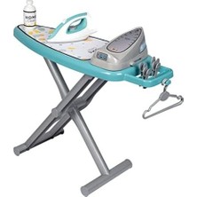 Prime 330121, Oyuncak Buhar Istasyonlu Ütü Masası, Krick-Crack Mekanik Düğmeli, Oyuncak Giysi Asılabilir, Ironing Board & Steam Iron