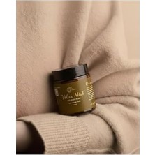 Karok Ticaret Aromaterapi Misk Kokulu Masaj Mumu 100 ml Doğal Bitkisel Yağlı, Nemlendirici Etkili Mum