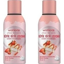 Prime Watsons Çilekli Vücut Köpüğü X2 Adet