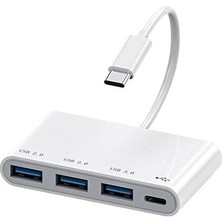 Prime Type-C USB 3.0 Çoklayıcı Hub Dönüştürücü Çevirici, Type C USB Çoklayıcı