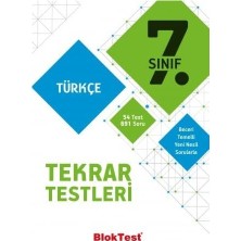 Prime Bloktest 7. Sınıf Türkçe Tekrar Testleri 2021-2022