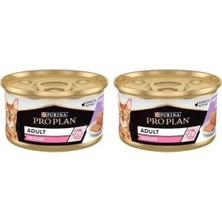 Prime Pro Plan Delicate Kıyılmış Hindili Yaş Kedi Maması 85GR 2li Paket
