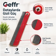 Geffr Mini Mutfak Tezgah Üstü Silecek (Askı Hediyeli) Cam Sileceği Çekpas Çekçek Banyo Sileceği