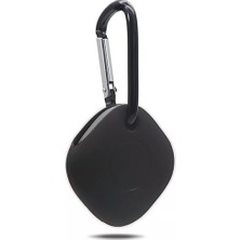 Prime Galaxy Smarttag ile Uyumlu Kancalı Silikon Koruma Şık ve Ergonomik Tasarım Kılıf, Siyah