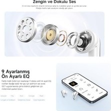 Prime Qcy Melobuds N50 Anc HT12 6 Mikrofonlu Bluetooth 5.4 Kulaklık Siyah