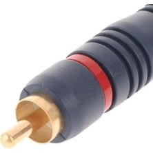 Prime 1 Rca Erkek 2 Rca Dişi 25 cm Anfi Y Kablo, Siyah